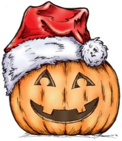 christmas-pumpkin